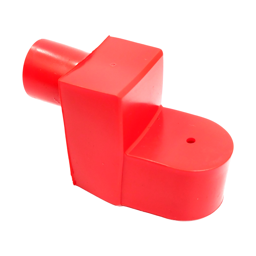 JK Tubular Flooded IT-500 Battery Terminal Caps | In Pair | Set of 1 | 2 Pcs | Black & Red